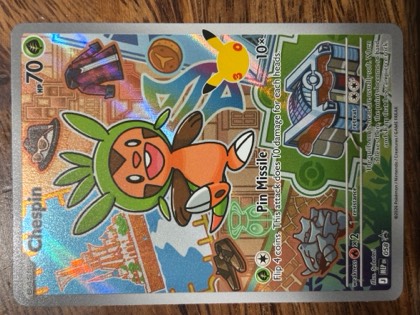 Chespin, graded 9.5