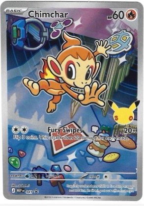 Chimchar - 041, graded 9.5