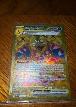 Charizard ex - 228/197 graded 6 & below