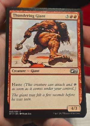 Thundering Giant, graded 8.5