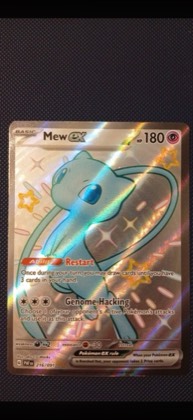 Mew ex, graded 9.0