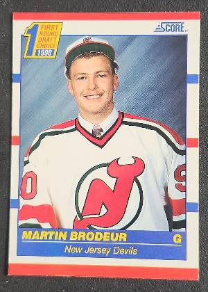 Martin Brodeur, graded 8.5