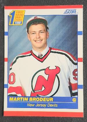 Martin Brodeur, graded 8.5