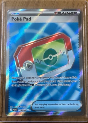 Poke Pad, graded 9.0