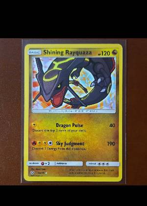 Shining Rayquaza, graded 9.0
