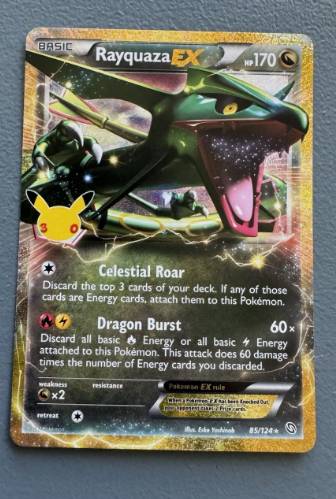 Rayquaza-EX, graded 9.0