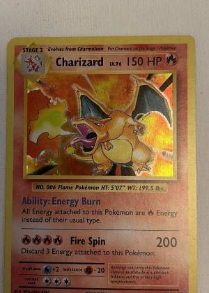 Charizard graded 9
