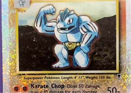 Machoke graded 6 & below