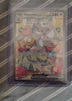 Cinccino ex, graded 7.5