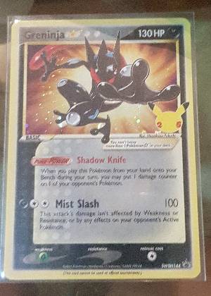 Greninja Star, graded 8.0