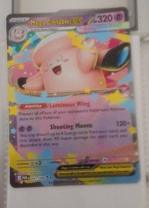 Mega Clefable ex - 031/088 graded 8