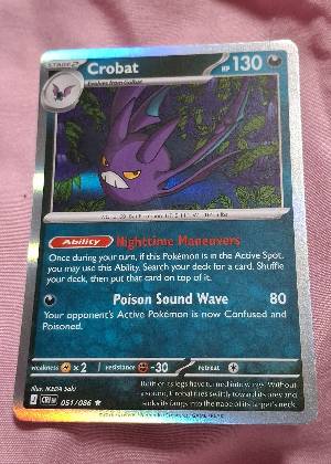 Crobat - 051/086 graded 8.5