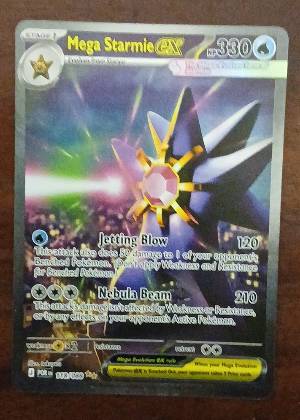 Mega Starmie GX, graded 8.5