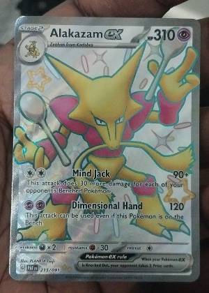 Alakazam ex, graded 8.0