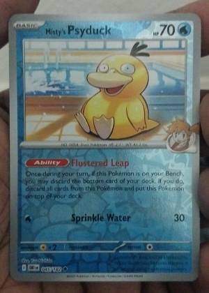 Misty's Psyduck graded 6 & below