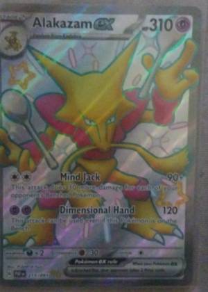 Alakazam ex, graded 9.0