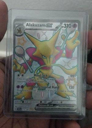 Alakazam ex graded 9