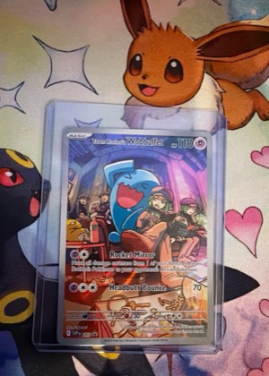 Team Rocket's Wobbuffet, graded 9.0