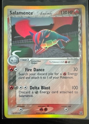 Salamence (Delta Species), graded 9.0