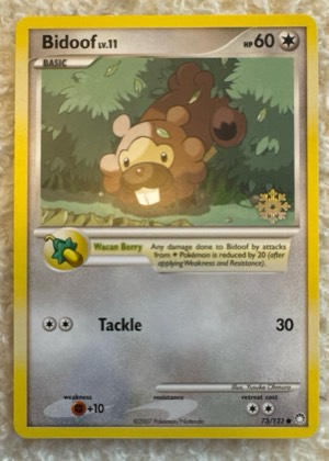 Bidoof, graded 9.0