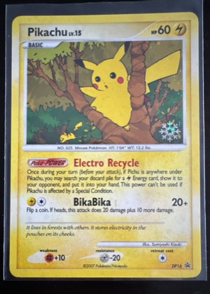 Pikachu, graded 9.5