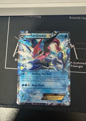 Ash-Greninja EX, graded 7.5