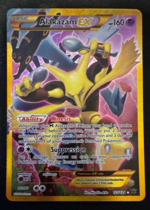 Alakazam EX (Secret), graded 9.0