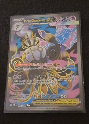 Mega Chandelure ex - 099/084 graded 9