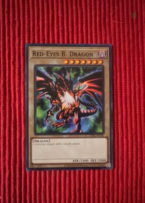 Red-Eyes B. Dragon, graded 8.5