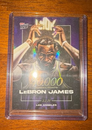 LeBron James, graded 8.0
