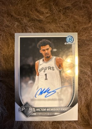 Victor Wembanyama, graded 9.0