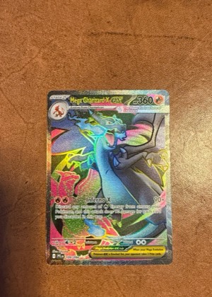 Mega Charizard X ex, graded 9.0
