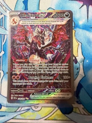 Charizard ex graded 9
