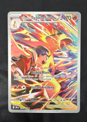 Ethan's Typhlosion, graded 9.5