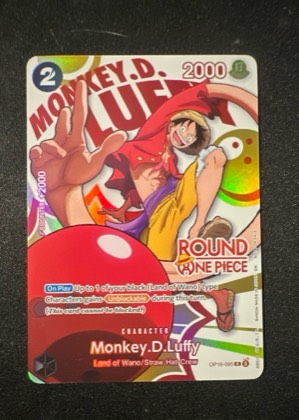 Monkey.D.Luffy, graded 9.5