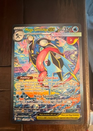 Mega Greninja ex - 116/086 graded 8.5