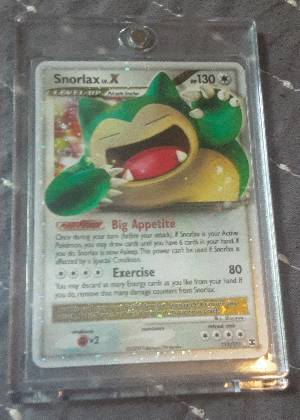 Snorlax Lv.X, graded 9.0