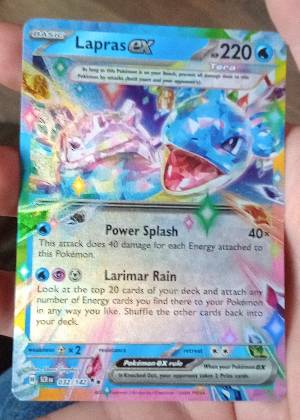 Lapras ex, graded 8.0