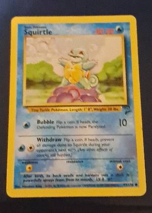 Squirtle, graded 7.5