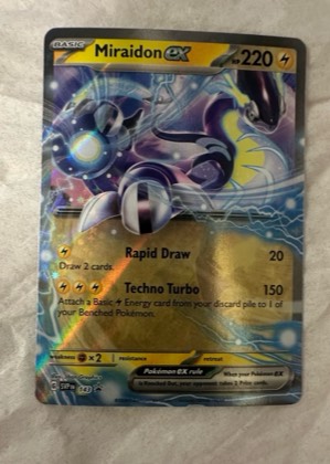 Miraidon ex - 143, graded 9.0