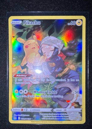 Pikachu, graded 8.0