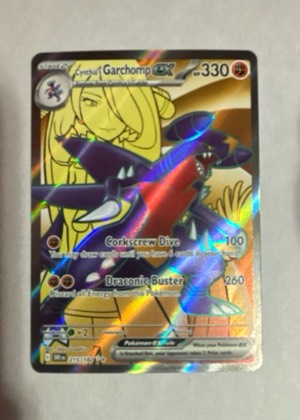 Cynthia's Garchomp ex - 215/182 graded 9.5