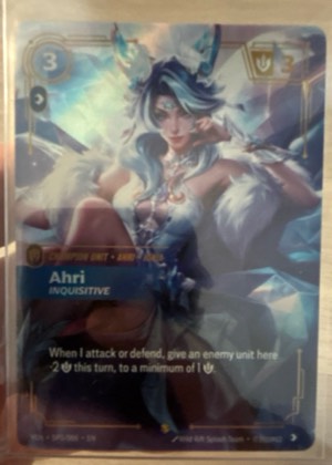 Ahri, Inquisitive, graded 8.0