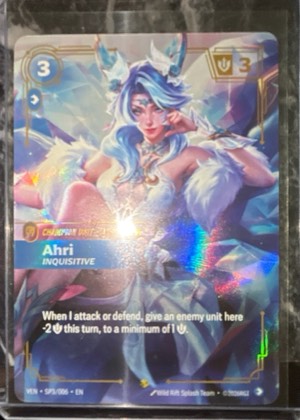 Ahri, Inquisitive, graded 9.0