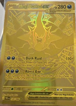 Mega Darkrai ex, graded 9.0
