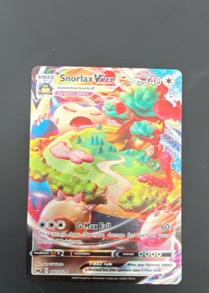 Snorlax VMAX, graded 9.0