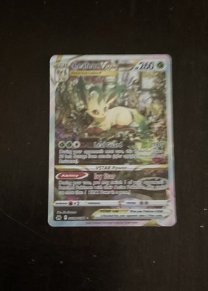 Leafeon EX, graded 7.5