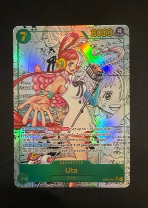 Uta (061) (Alternate Art), graded 9.0