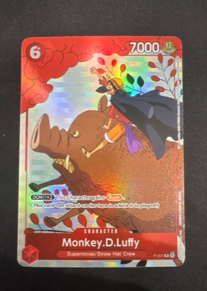 Monkey.D.Luffy (Alternate Art), graded 9.0