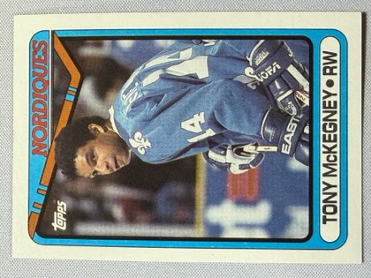 Tony McKegney, graded 6.5